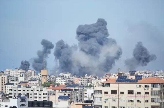 Israel orders ‘complete siege’ of Gaza as rock
